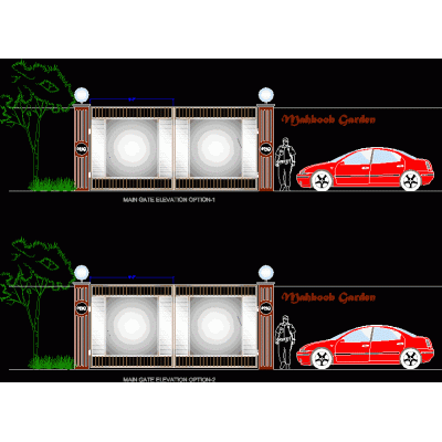 Porton de entrada