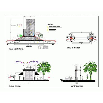 Acceso para cementerio