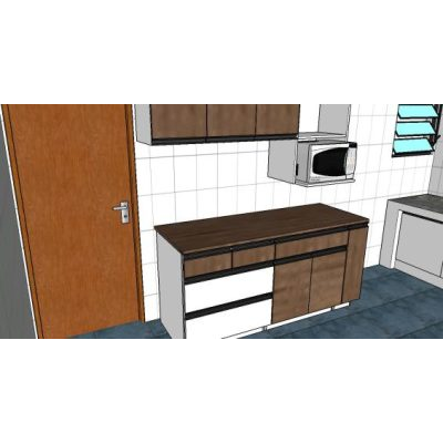 Cocina Funcional con Almacenaje Moderno