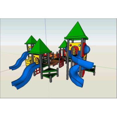 Juegos infantiles de toboganes