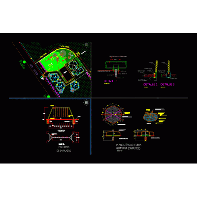 Plano de patios y juegos