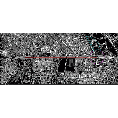 Planimetria calle 26 bogota