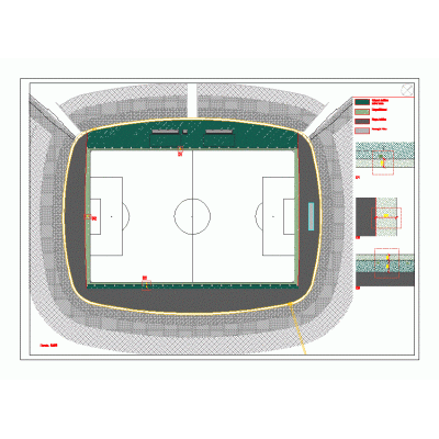 Cancha de pasto sintetico