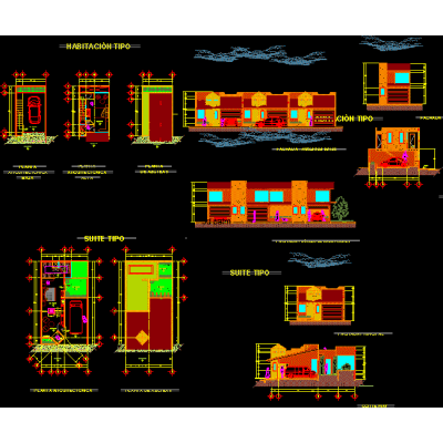 Diseno Detallado de Habitaciones y Suites de Motel