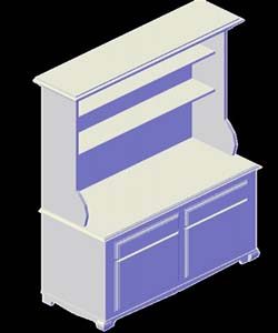 Comptoir de cuisine 3D
