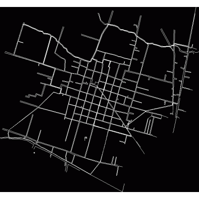 Plano Urbano de San Antonino Castillo Velasco
