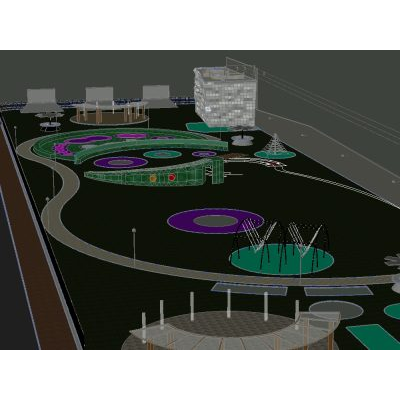 Parque recreativo para diversa diversion