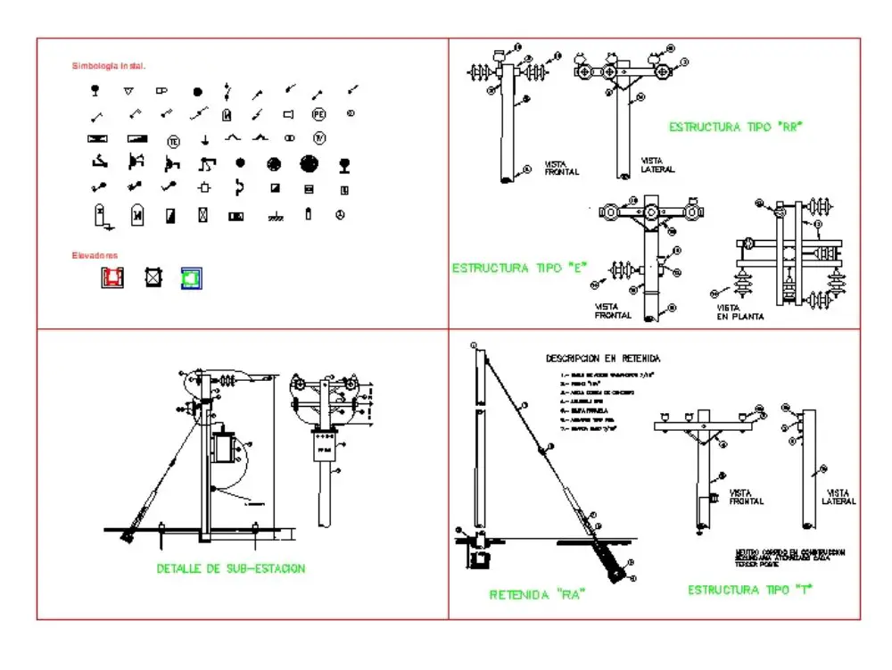 Electricity Blocks In AutoCAD | CAD library