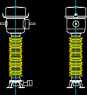 132-kV-Stromtransformator