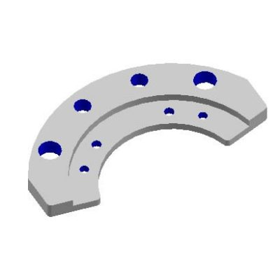 Soporte de antigiro de capsulador zalkin
