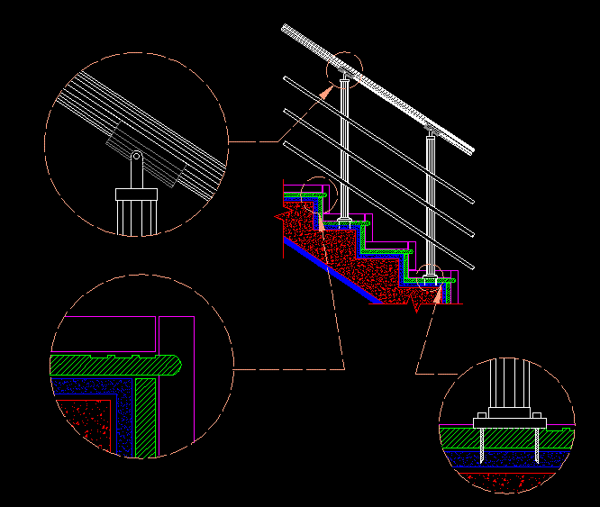 dettaglio delle scale