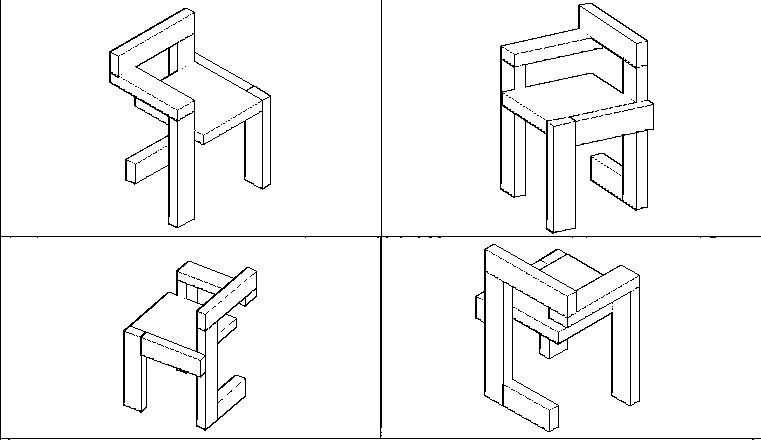 3D-Steltman-Stuhl
