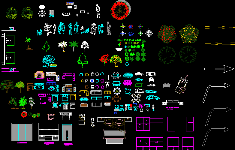 various blocks