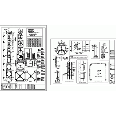 Estructura de Torre de Telecomunicaciones 42 m