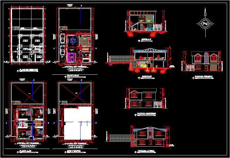 Casa de dois andares