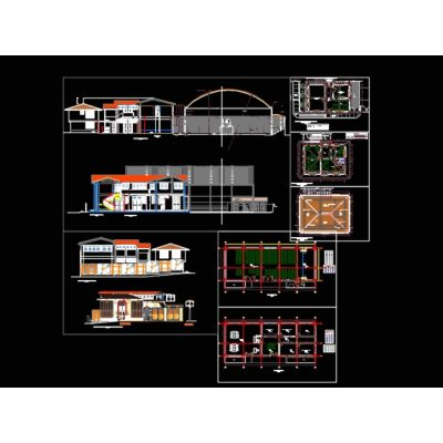 Proyecto arquitectonico municipio menor (distrito)