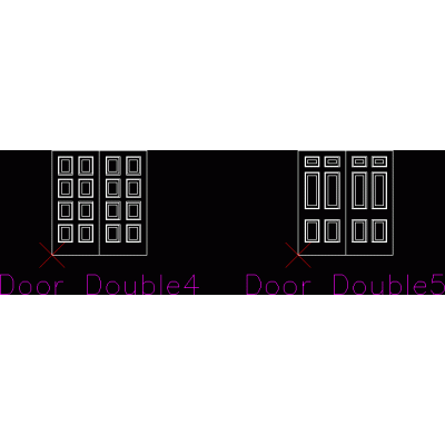 Dipticos dobles y puertas de bolsillo