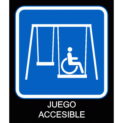 Simbolo juego accesible