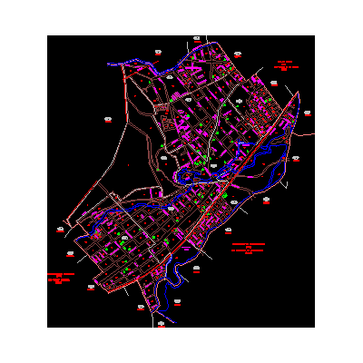 Mapa Urbano de Nogales, Veracruz