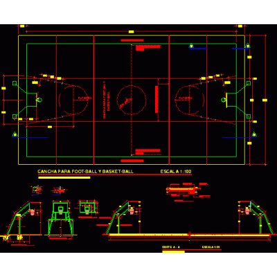 Basketball court