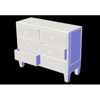 Comoda Moderna 3D