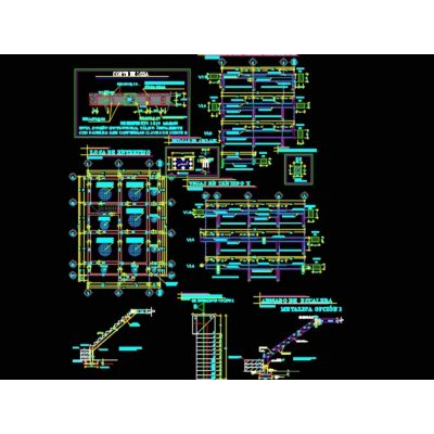Estructural de una casa  - detalles de hormigon