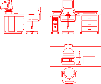 Schreibtischmöbel
