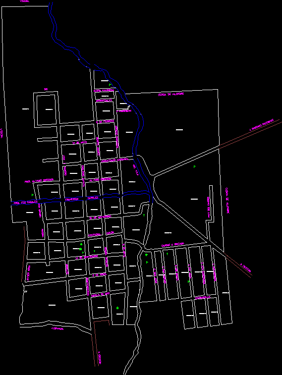 Karte der Gemeinde Ixhuatlancillo Atzacan Veracruz