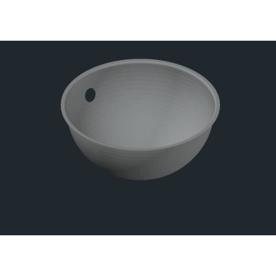 Elegante Lavabo Redondo