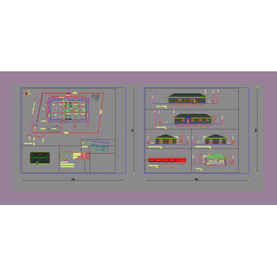 Casa de playa - autocad