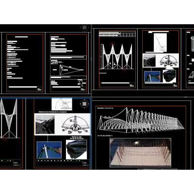 Cercha jawearth estructuras de traccion