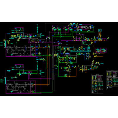 Librería CAD | Bloques CAD Gratis Archivos DWG y Objetos BIM 23 Central de Calefacción Distrital