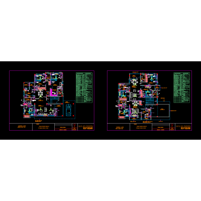 Electrical arrangement of a residence