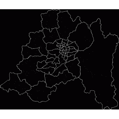 Mapa Politico de Santiago