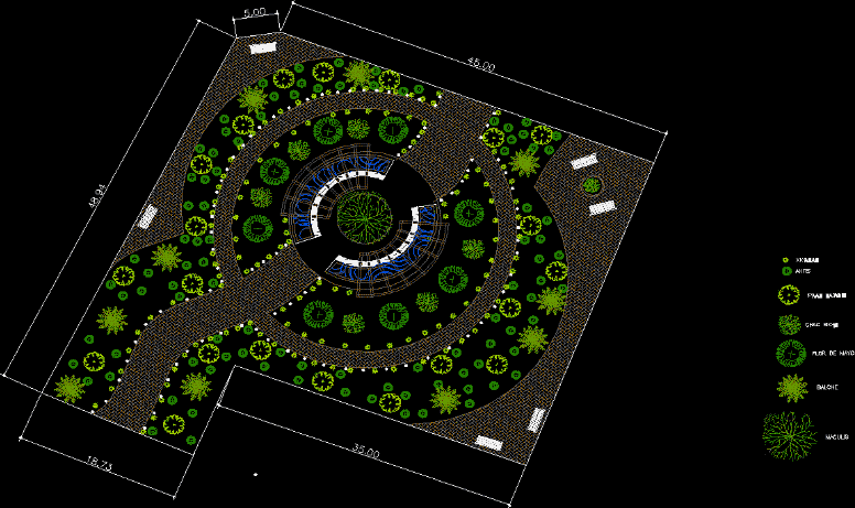 Park design; town planning