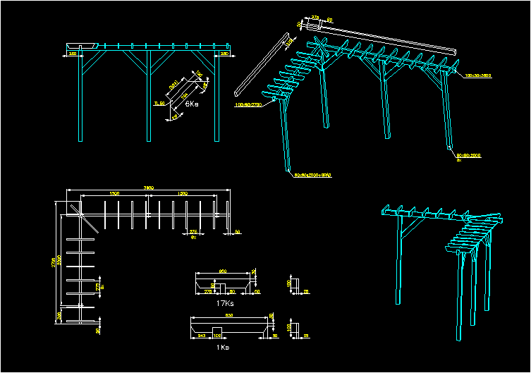 Pergola - construction details