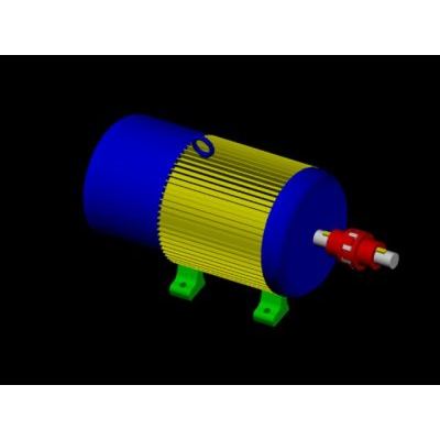moteur électrique 3d