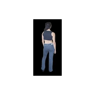 Figura umana da dietro per rendering