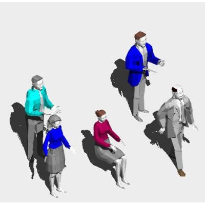 Figuras humanas 3d