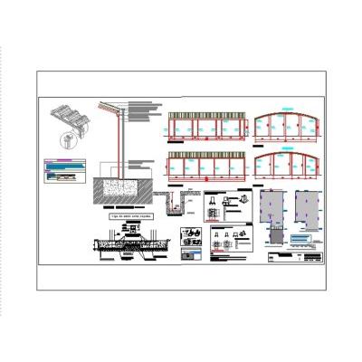 Cubierta metalica para techo nave industrial