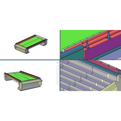 Puente prefaricado 3d