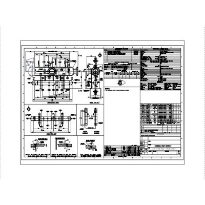 Horizontal filter separator - deta