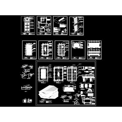 Granja avicola autocad