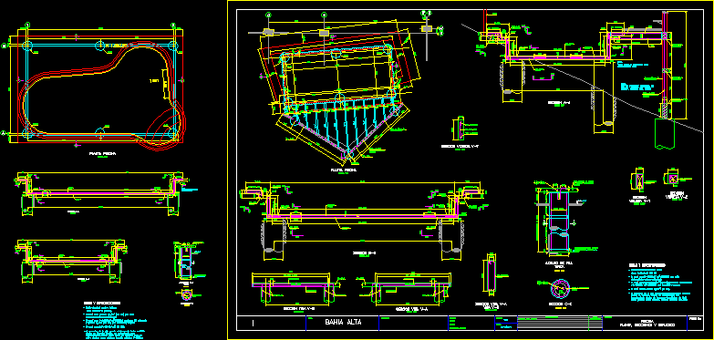 Pool plan and structure