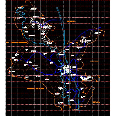 Plano estado de mexico municipio ixtlahuaca