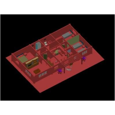 Vivienda familiar 3d