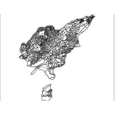 Plano Urbano de Magdalena Contreras