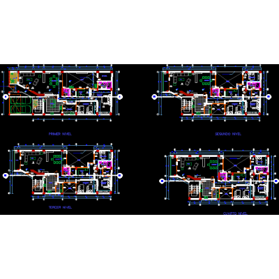 Planos de casa multifamiliar