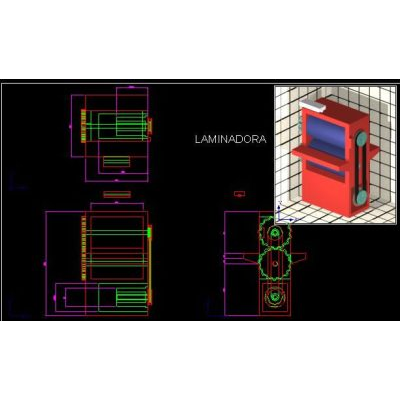 Maquina laminadora