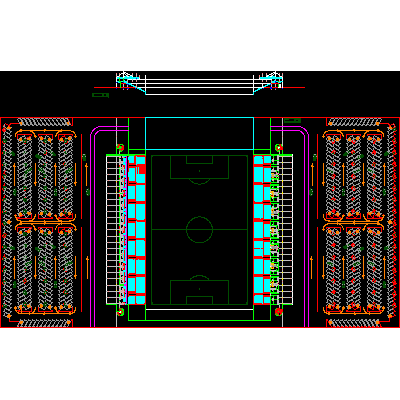 Estadio de futbol para 5000 espectadores